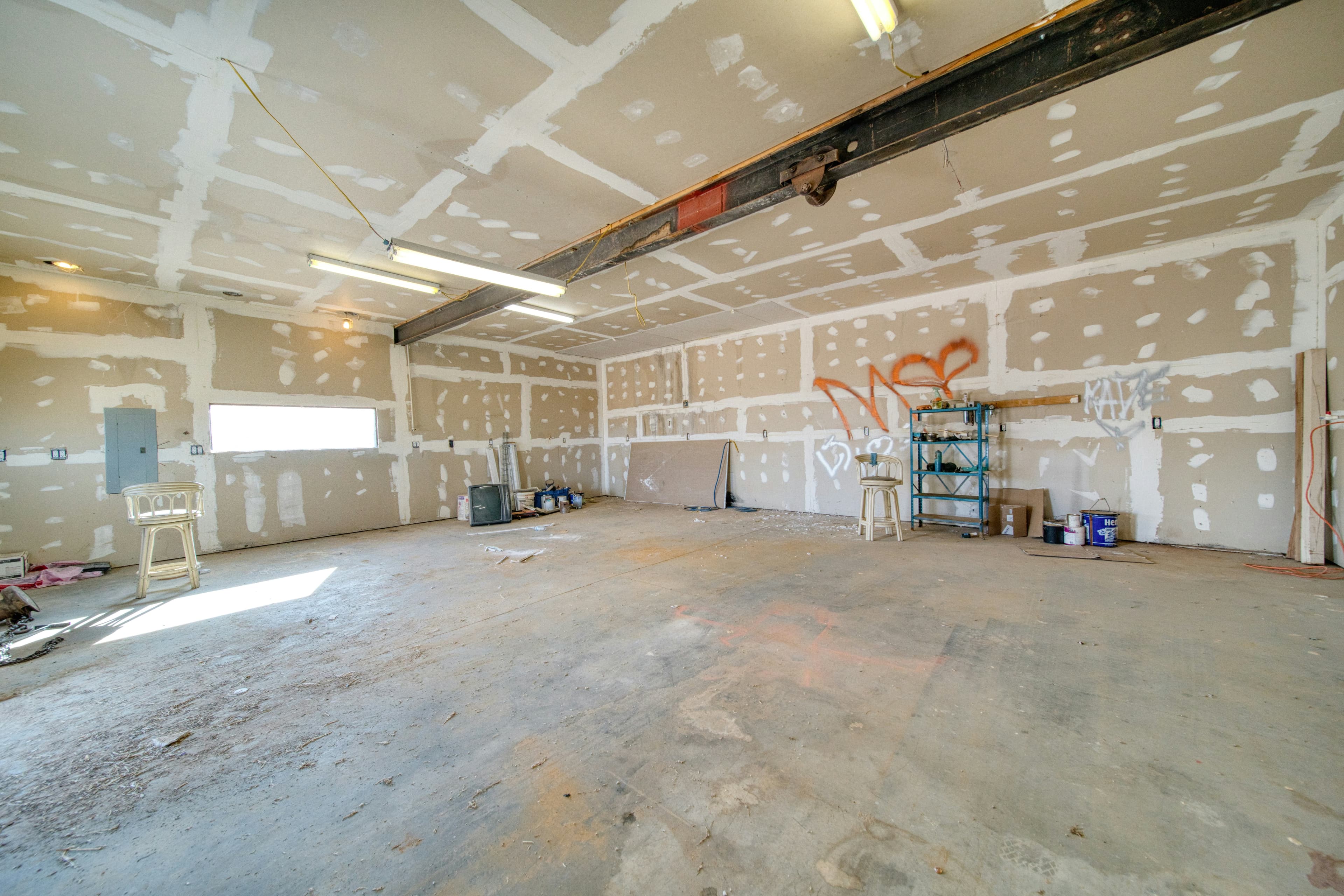 Interior construction process
